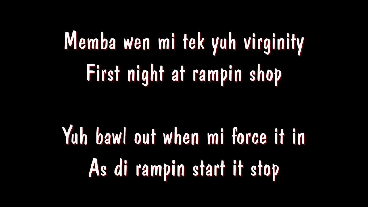 Vybz kartel ft indu virginity lyrics Faces of orgasm orgasmic expression