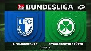 1. FC Magdeburg vs. SpVgg Greuther Fürth | Matchday 4 — Bundesliga 2 2025/26