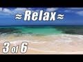 RELAX. Caribbean 3 Ocean Waves with nature sounds Relaxation Meditation video