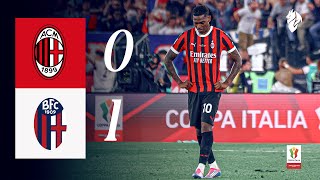 Sconfitta a Roma | Milan 0–1 Bologna | Finale Coppa Italia