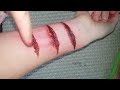 Fake Cuts.. Only Using Glue And Pen!