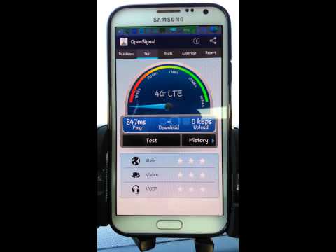 Hình ảnh trong video Sprint LTE test Houston, TX. 08/03/2013