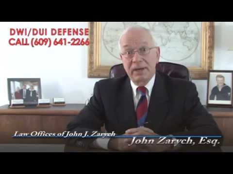 John J. Zarych Criminal Defense DUI/DWI Atlantic County and Cape May County