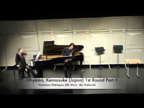 Ohyama, Kennosuke (Japon) 1st Round Part 1