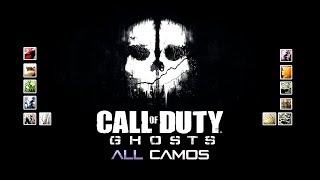 Call of Duty: Ghosts - Камуфляжи