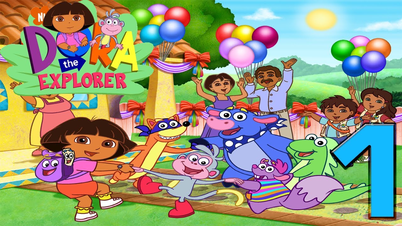 Dora The Explorer Dora's Christmas Carol Adventure Let's Play Pla...