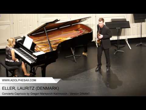 Dinant 2014 - Eller, Lauritz - Concerto Capriccio by Gregori Markovich Kalinkovich