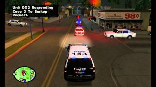 Allen PD Tahoe Pursuit/Shooting - GTA SA