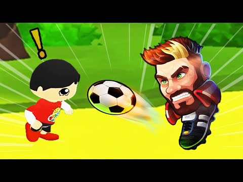 Tag with Ryan Red T-Shirt Ryan vs Head Ball 2 Funny Soccer Game