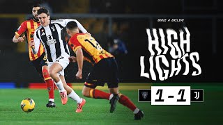 HIGHLIGHTS SERIE A | LECCE 1-1 JUVENTUS | Matchday 14