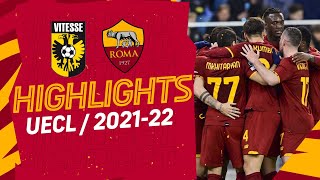 Vitesse 0-1 Roma | Conference League Highlights 2021-22