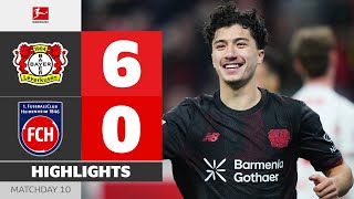 INSANE! Leverkusen Unstoppable! | BAYER 04 LEVERKUSEN — HEIDENHEIM | Highlights | Bundesliga 2025/26