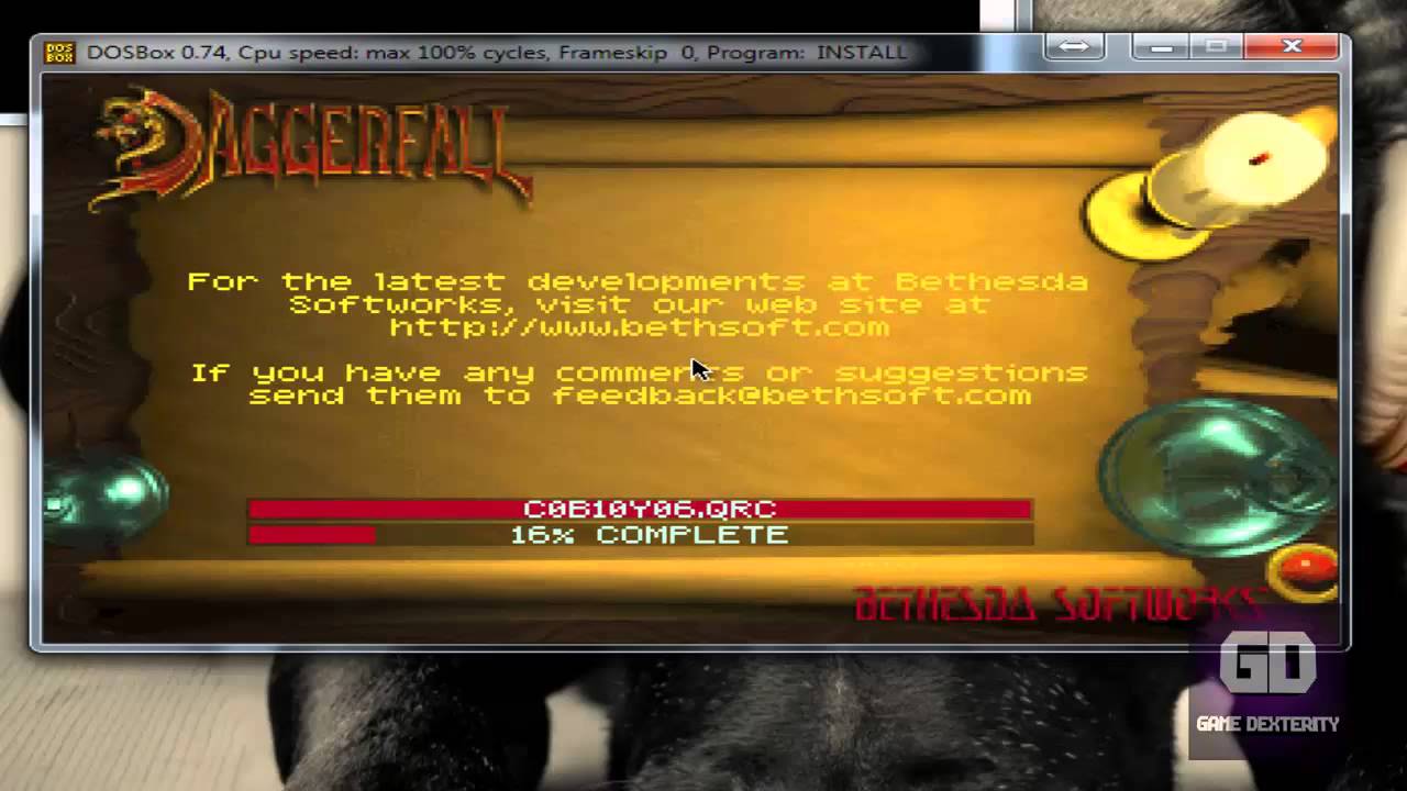 How To] Install and Play Daggerfall In Windows 7 (32/64bit) Using ...