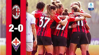 Bergamaschi and Tucceri for the win | AC Milan 2-0 Fiorentina | Highlights Women's Serie A