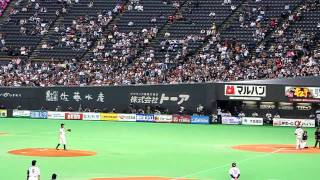 2011-10-10 多田野投手の超スローボールからの三振