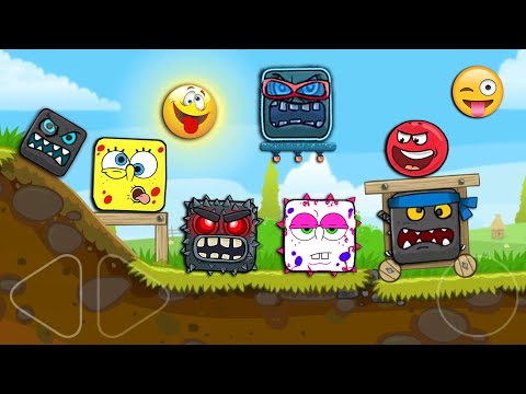 RED BALL 4 - All Bosses "FUNNY SUPERSPEED" Battle with Super Red Ball