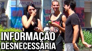 INFORMAÇÃO DESNECESSÁRIA