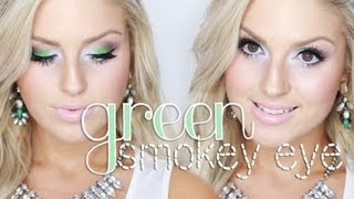 Chit Chat GRWM | Vibrant Green Eyeshadow ♡ Shaaanxo