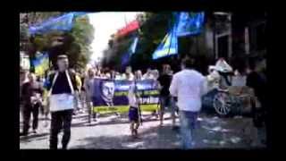 День Независимости Украины в Одессе: марш «Свободы», зека на нары ,Костусева собаку на гиляку