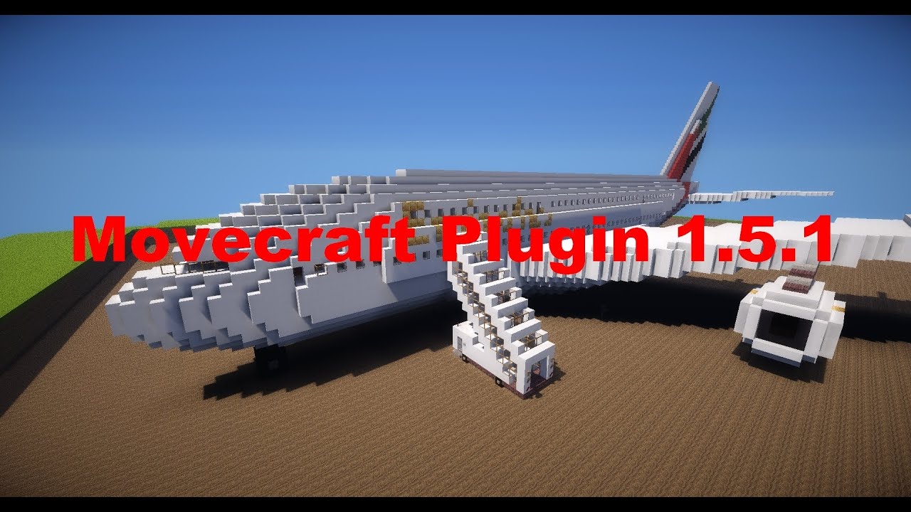 Bukkit Plugin Movecraft 1.6.2 [German/HD] Flugzeuge in Minecraft ...