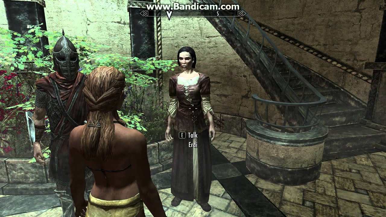 skyrim naked women mod