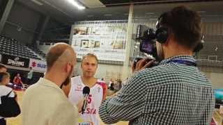 Reprezentacja Polski koszykarzy - sparing wewnętrzny - przygotowania do EuroBasketu 2013