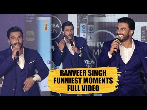 Funniest Moments Of Ranveer Singh | Back To Back | NIVEA MEN'S Grooming Brand Nivea Men