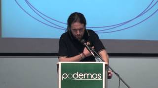 Pablo Iglesias intervención presentación PODEMOS en Gijón