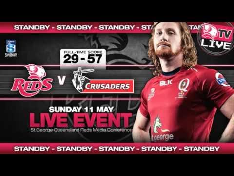 Reds Press Conference post Crusaders | Super Rugby Video Highlights - Reds Press Conference post Cru