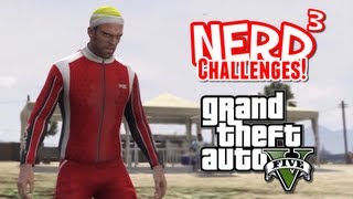 Nerd³ Challenges! The Race to 100%! - GTA V