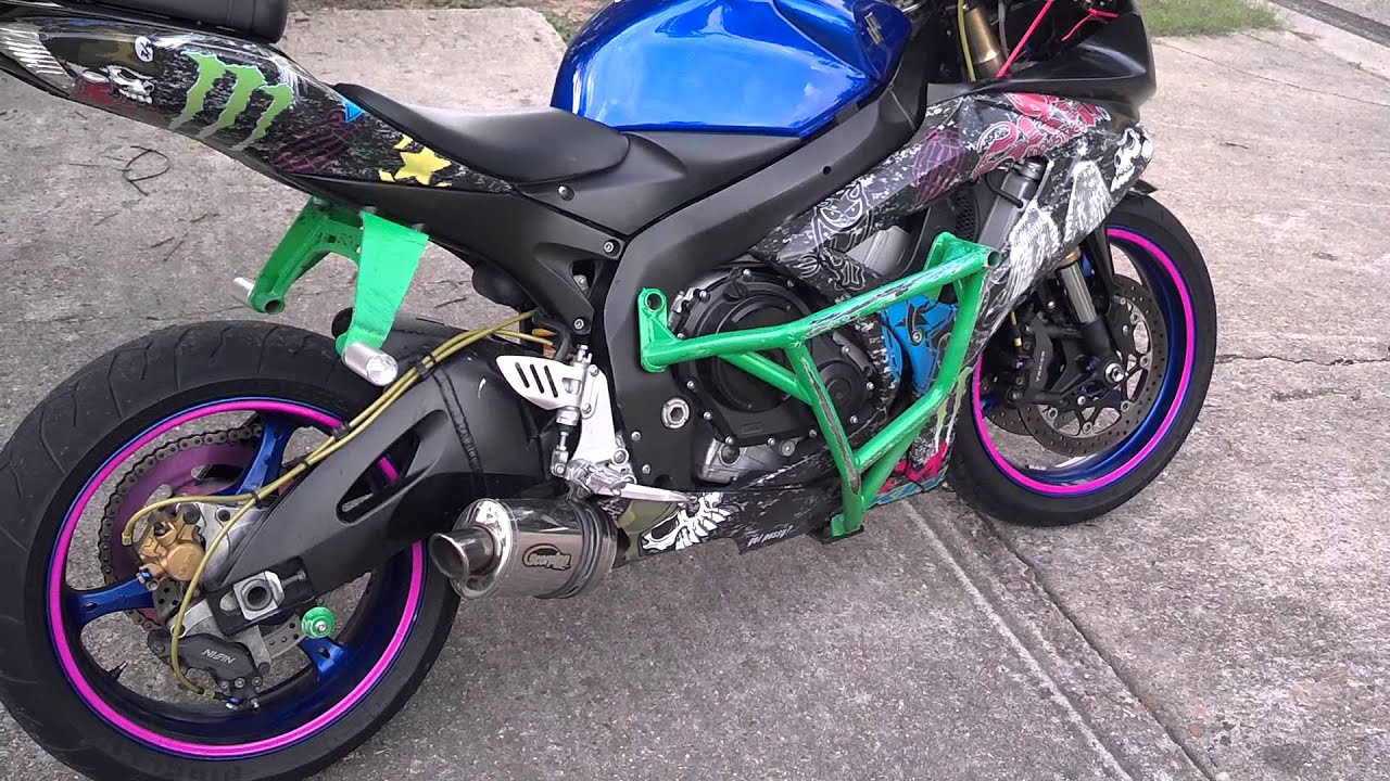 0607 GSXR 600 motor for sale YouTube