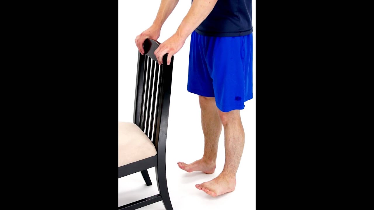 TOES RAISES DORSIFLEXION STANDING hep2go YouTube