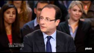 Hollande refuse de prononcer "Sarkozy"