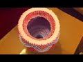 2 - Pink 3D Origami Vase