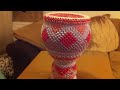 3 - Pink 3D Origami Vase