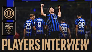 LE INTERVISTE DI DARMIAN E CALHANOGLU | INTER 2-0 LECCE | PLAYERS INTERVIEW 🎙️⚫🔵??