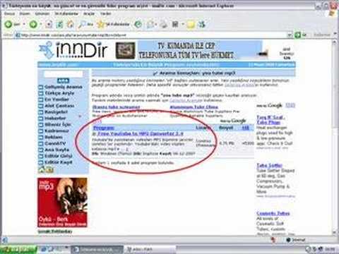 you tube mp3 indirme - YouTube