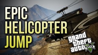 Epic Helicopter Jump! (GTA V Online)