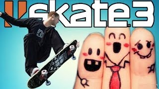 OS PIORES SKATISTAS EVER! - Skate 3 Momentos Engraçados