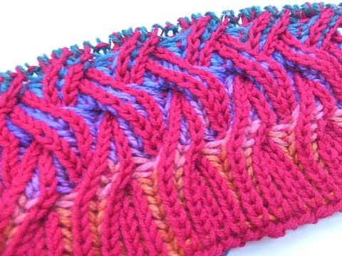 2 COLOR BRIOCHE KNITTING Free Knitting Projects