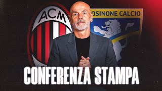 #MilanFrosinone | Mister Pioli in conferenza stampa