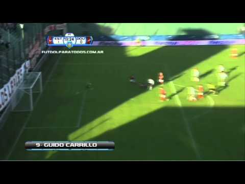 Gol de Carrillo. Estudiantes LP 1 - Douglas Haig 0. Copa Argentina. Fútbol Para Todos.