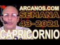 Video Horscopo Semanal CAPRICORNIO  del 17 al 23 Octubre 2021 (Semana 2021-43) (Lectura del Tarot)