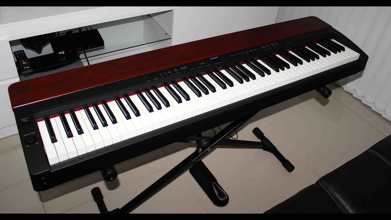 Yamaha P155: Piano Digital | Unboxing | PT-BR - YouTube