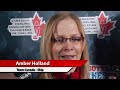 2012 Scotties Tournament of Hearts Draw 15 Media Scrum