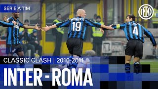 A PYROTECHNIC WIN 📽️? | INTER 5-3 ROMA 2010/11 | CLASSIC CLASH - EXTENDED HIGHLIGHTS⚽⚫🔵??