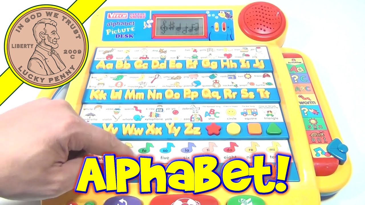 VTech Little Smart Alphabet Picture Desk YouTube