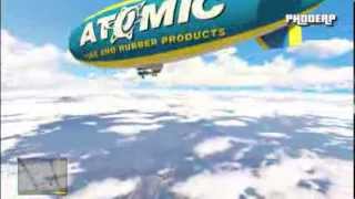 "GTA 5" - "ATOMIC BLIMP" FULL Gameplay - Flying The Atomic Blimp ("Atomic Blimp Gameplay")