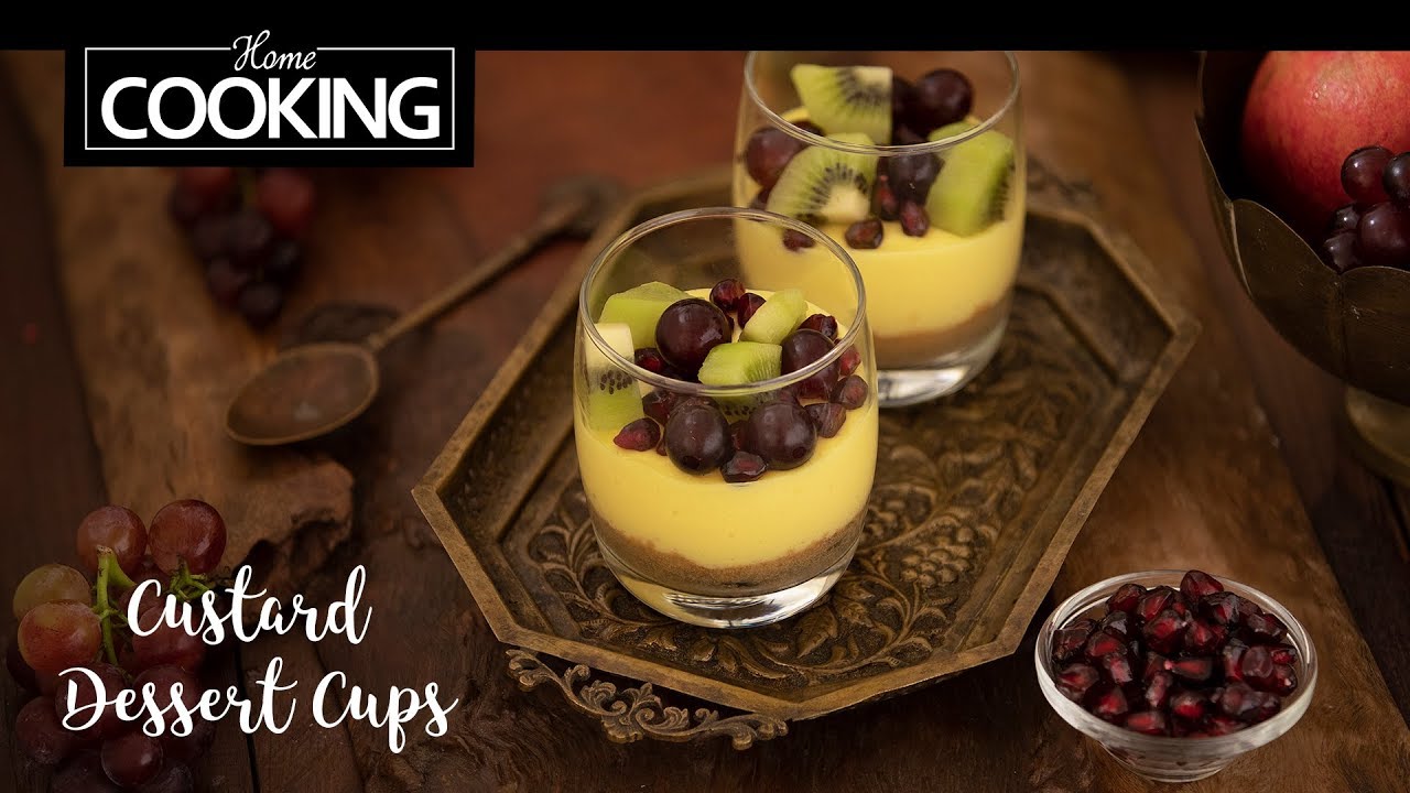 Custard Dessert Cups | Dessert Recipes