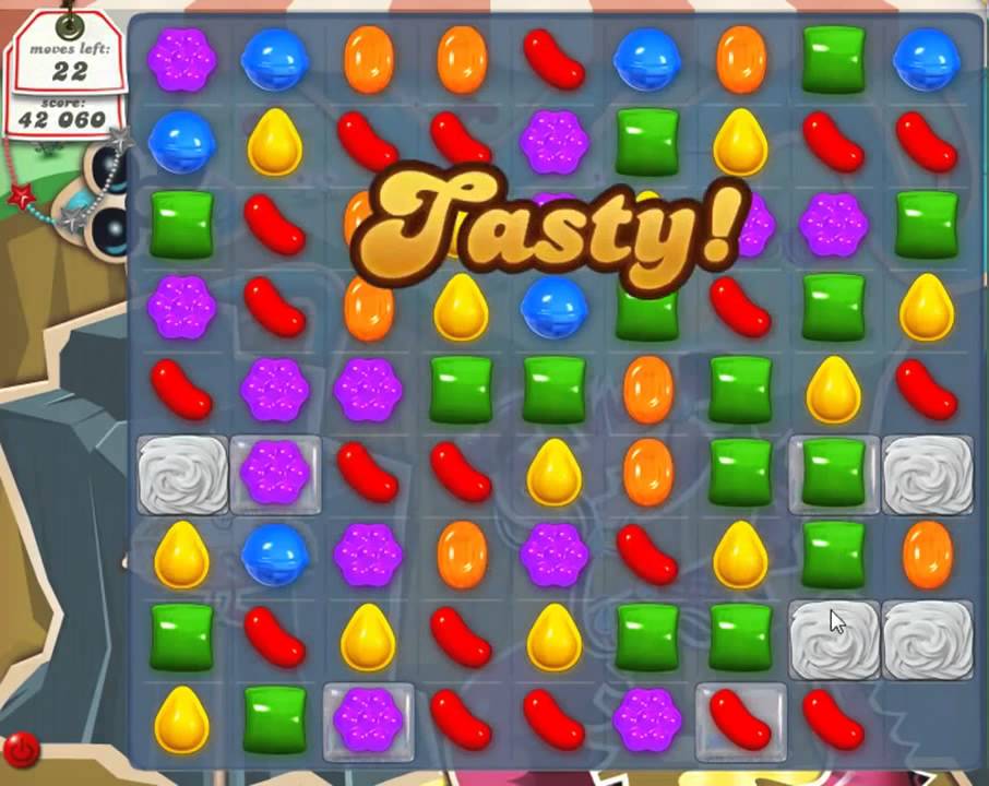 Candy Crush Saga Level 21 Walkthrough - YouTube